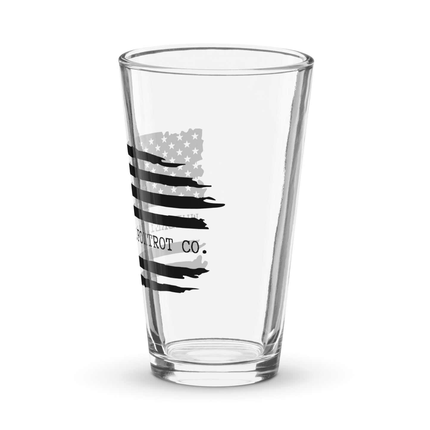 Shaker pint glass