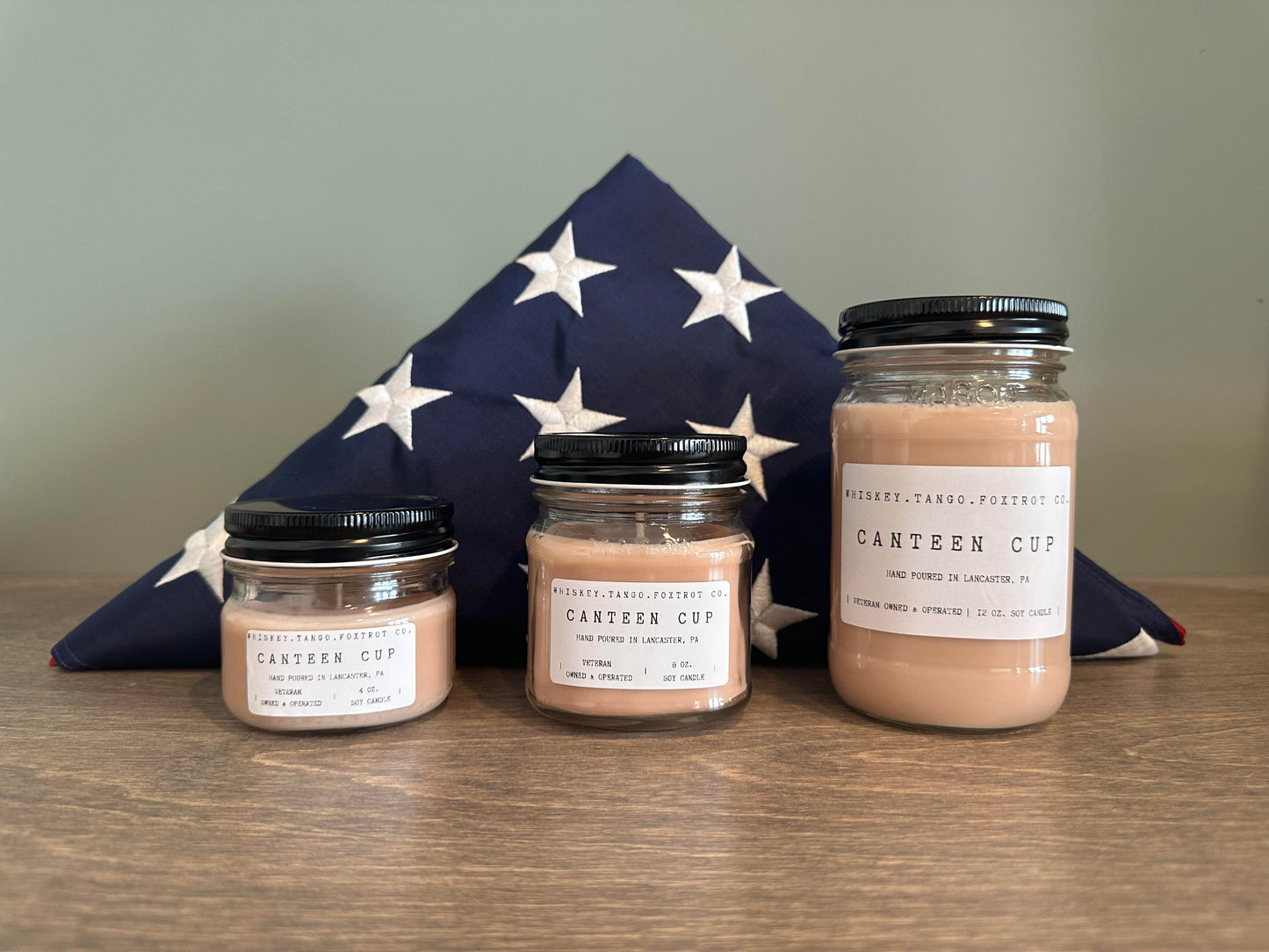 Canteen Cup- Soy Candle