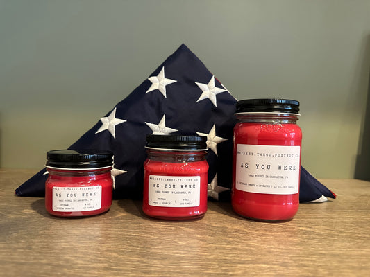 As You Were- Soy Candle