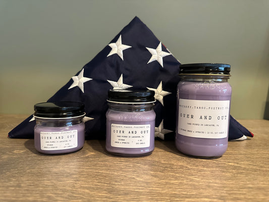 Over and Out- Soy Candle