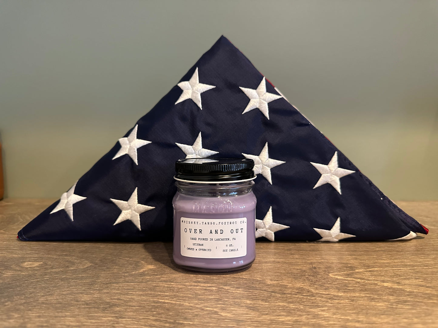 Over and Out- Soy Candle