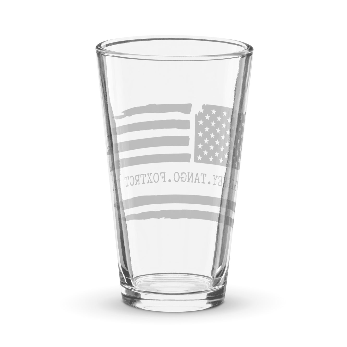 Shaker pint glass