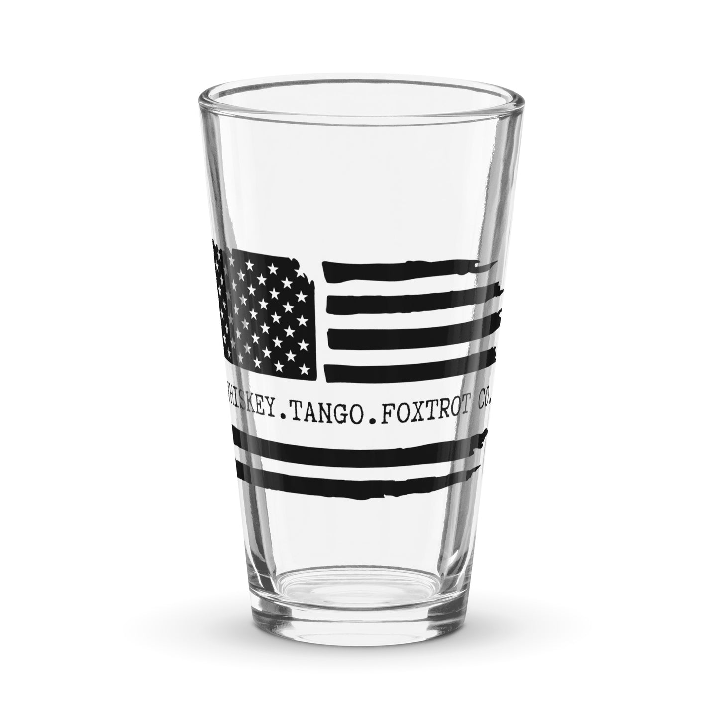 Shaker pint glass